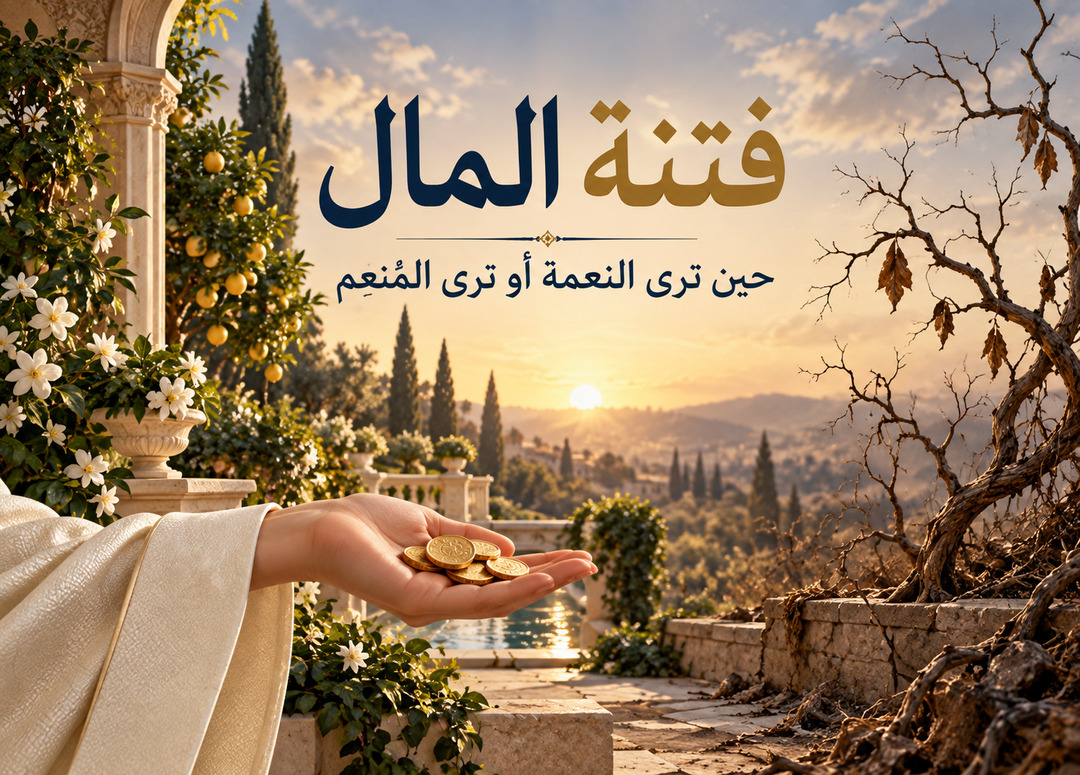 فتنة المال، حين ترى النعمة أو ترى المُنعِم